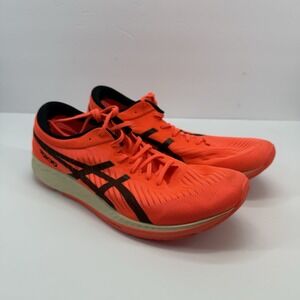 Asics Metaracer Tokyo Shoes Mens "Sunrise Red" (bright Orange) Sz 13
